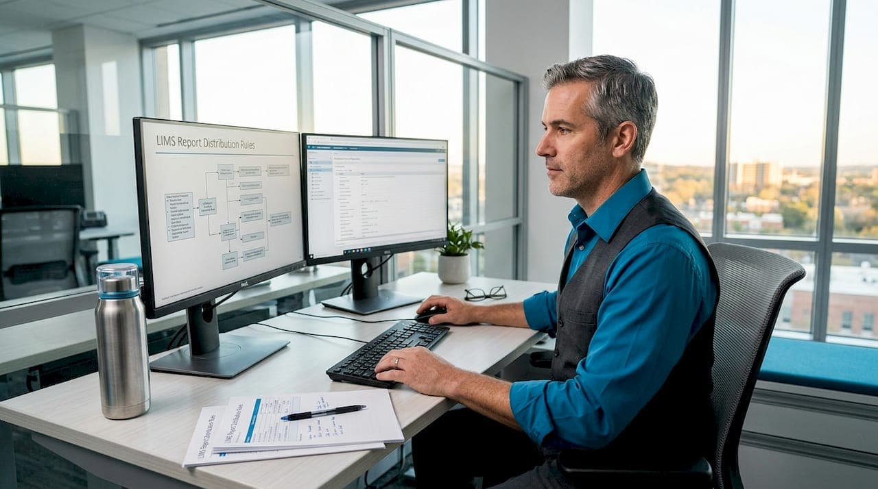 LIMS Report Distribution Rules Configuration Guide